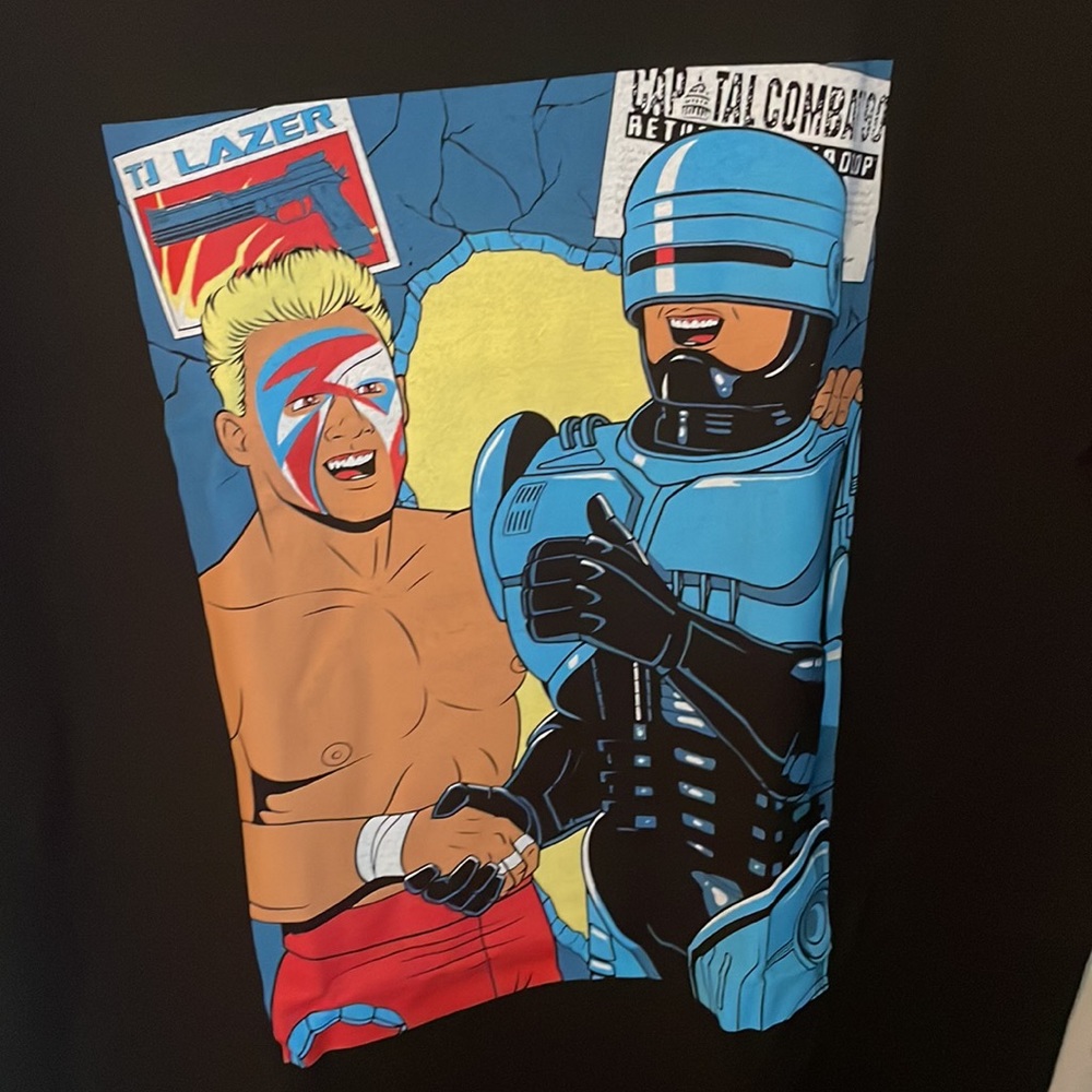 Sting + Robocop Tshirt - Picture 2 of 4